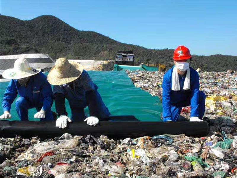 垃圾覆蓋黑綠膜 垃圾覆蓋黑綠膜